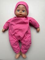 Pratende knuffelpop, Kinderen en Baby's, Speelgoed | Poppen, Ophalen of Verzenden, Zo goed als nieuw, Babypop