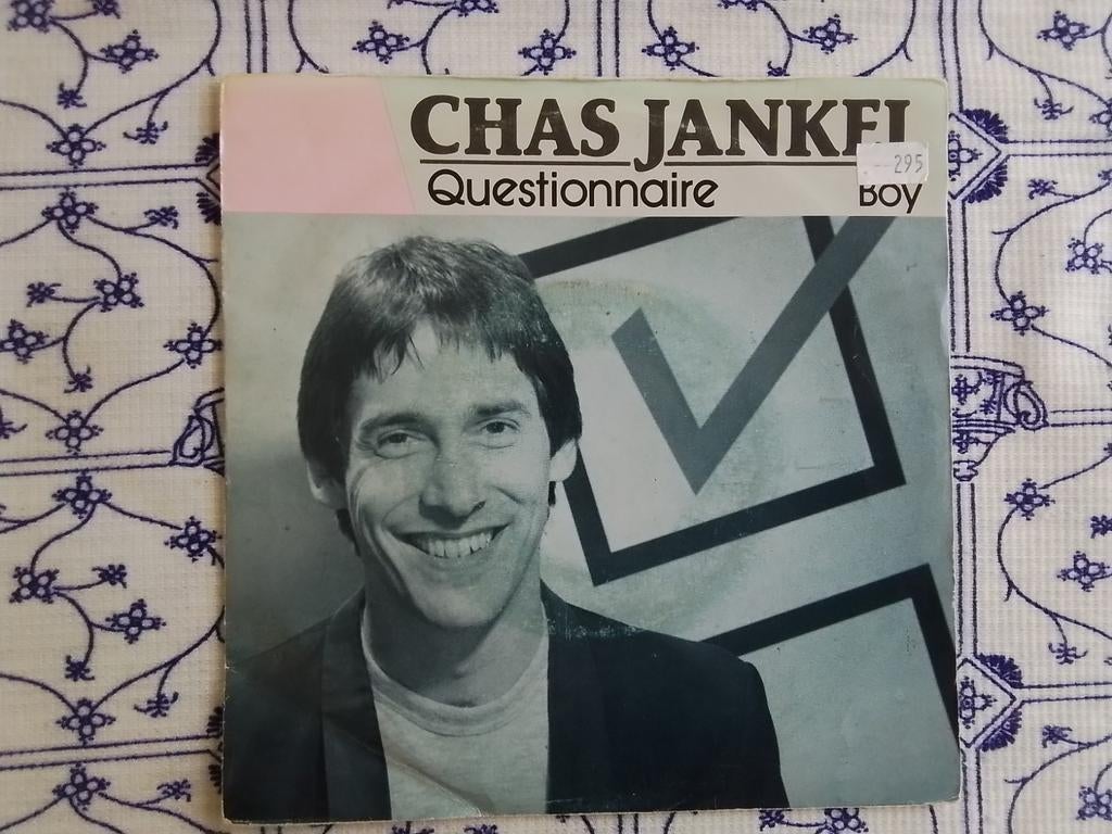 Chas jankel                Questionnaire, Cd's en Dvd's, Vinyl Singles, Ophalen of Verzenden, Zo goed als nieuw, Pop, Single
