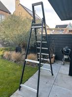 Atrex trap - 7 treden - zwart/zilver, Doe-het-zelf en Verbouw, Ladders en Trappen, Ophalen, Gebruikt, Trap, 2 tot 4 meter
