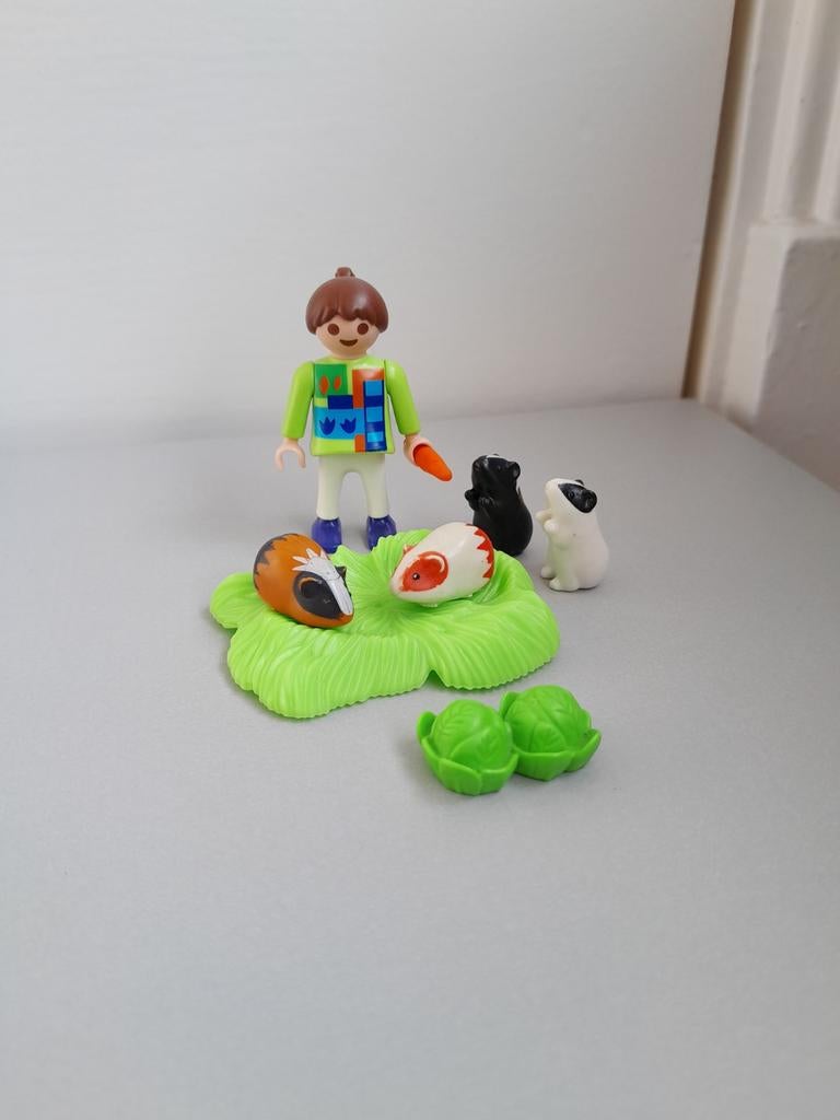Playmobil Meisje met cavia's, Kinderen en Baby's, Speelgoed | Playmobil, Ophalen of Verzenden, Zo goed als nieuw, Los playmobil