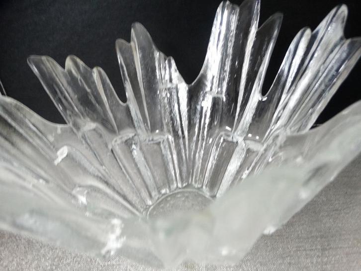 Noorderlicht windlicht uit de jaren '80 uit Scandinavië, Antiek en Kunst, Antiek | Glas en Kristal, Ophalen of Verzenden