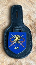 Borstzakhanger 41 BRIGADE PANTSER GENIE COMPANGIE, Ophalen of Verzenden, Landmacht, Nederland, Embleem of Badge