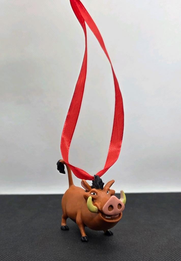 Disney Pumba kerst ornament hanger kerstbal, Verzamelen, Ophalen of Verzenden, Leeuwenkoning of Jungle Boek, Nieuw