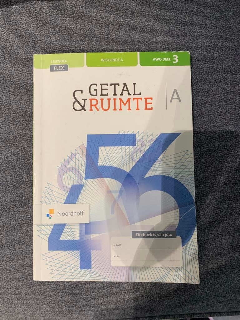 getal en ruimte, Ophalen of Verzenden, Zo goed als nieuw, Overige onderwerpen
