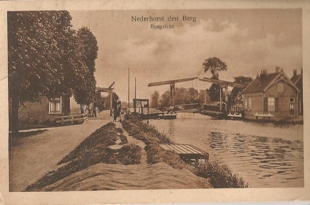Nederhorst den berg, Verzenden, 1920 tot 1940, Gelopen, Utrecht