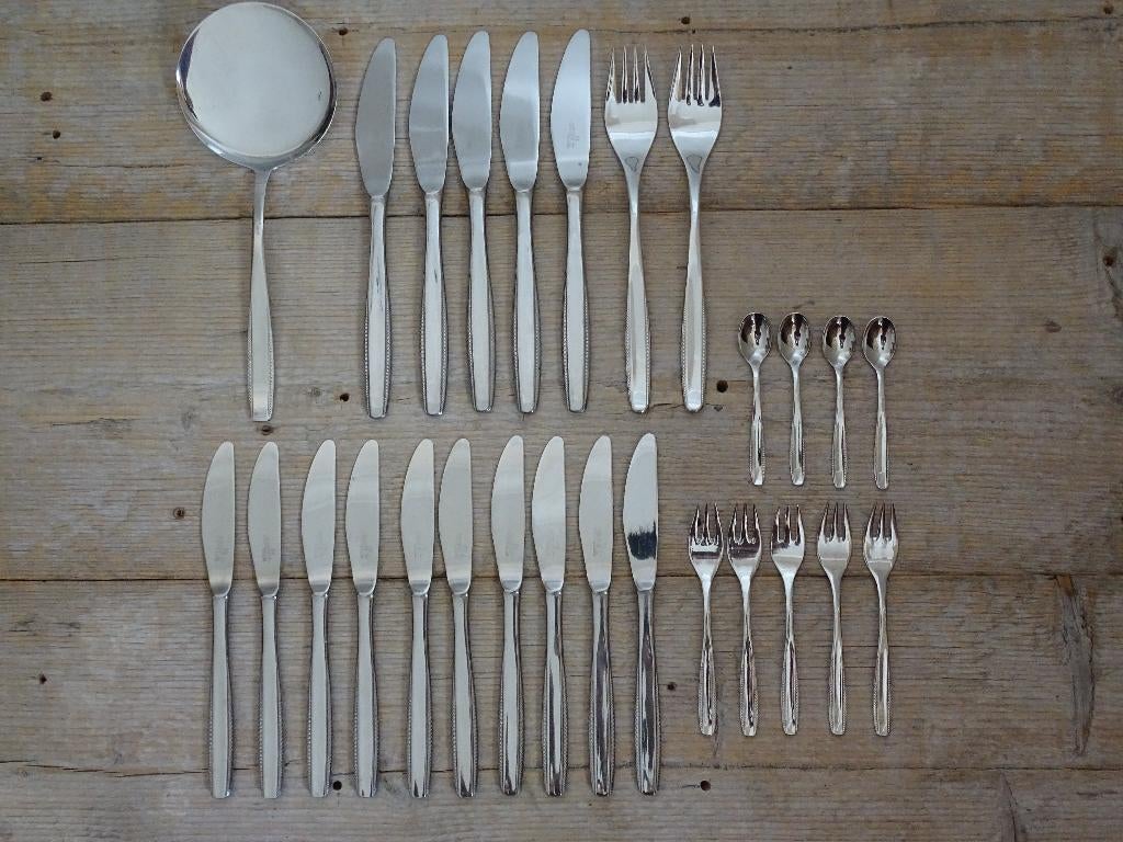 Bestek, Sola Elite, PERLA ROMANTICA, gaaf, Antiek en Kunst, Antiek | Bestek, Ophalen of Verzenden