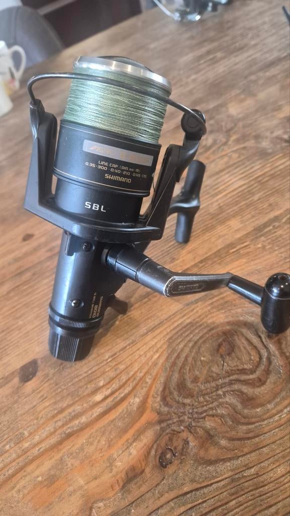 Shimano Aero Technium SBL 8010 Vismolen, Watersport en Boten, Ophalen of Verzenden, Gebruikt, Molen