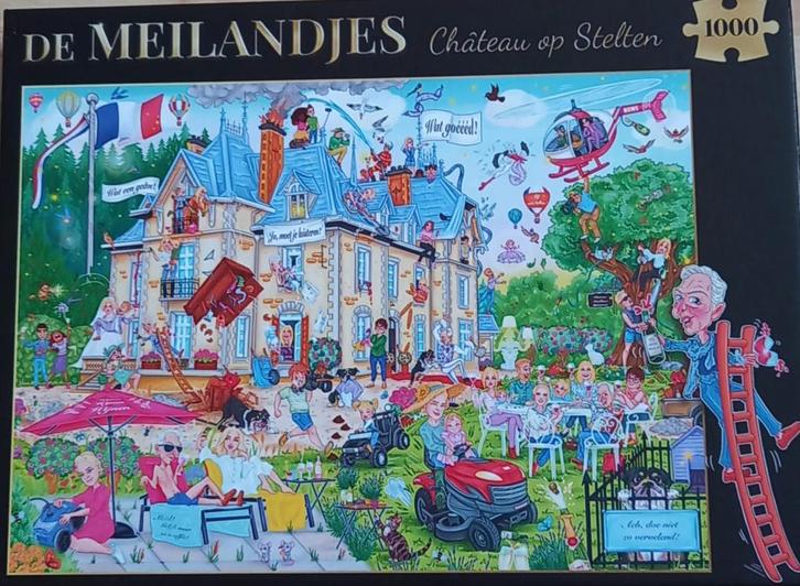 Legpuzzel De Meilandjes - Château op Stelten 1000 stukjes, Hobby en Vrije tijd, Denksport en Puzzels, Zo goed als nieuw, Ophalen of Verzenden