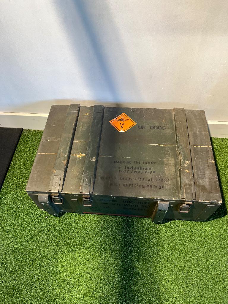 Leger kist, Ophalen, Landmacht, Nederland, Kist of Geocache