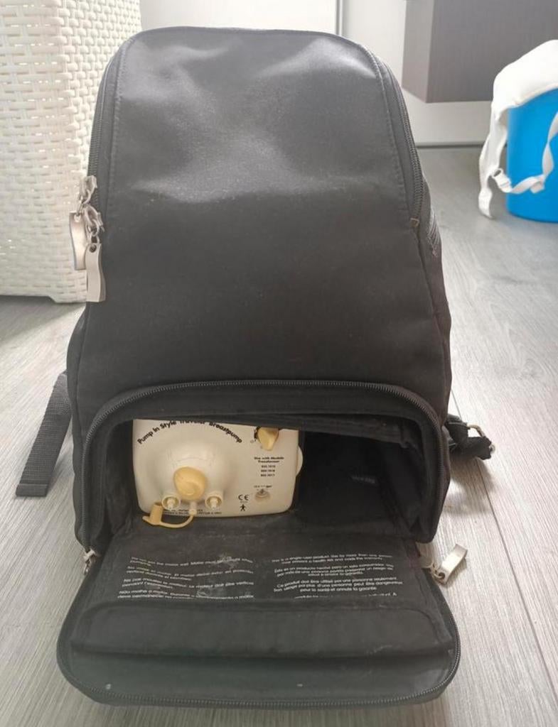 Medela Pump In Style Traveler Borstkolf met tas, Ophalen, Gebruikt