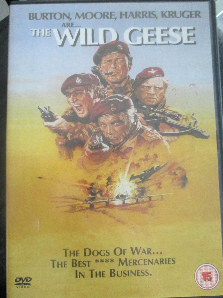 The Wild Geese dvd Richard Burton Roger Moore, Vanaf 16 jaar, Ophalen of Verzenden, Zo goed als nieuw, Drama