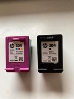HP 304 Inktcartridges (Zwart & Driekleur) - Nauwelijks gebru, Computers en Software, 3D-printerbenodigheden, Ophalen, Zo goed als nieuw