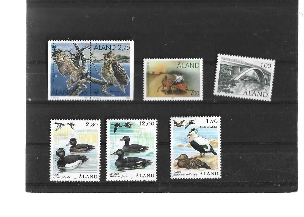 A06 ALAND DIVERSEN POSTFRIS, Postzegels en Munten, Postzegels | Europa | Scandinavië, Ophalen of Verzenden, Finland, Postfris