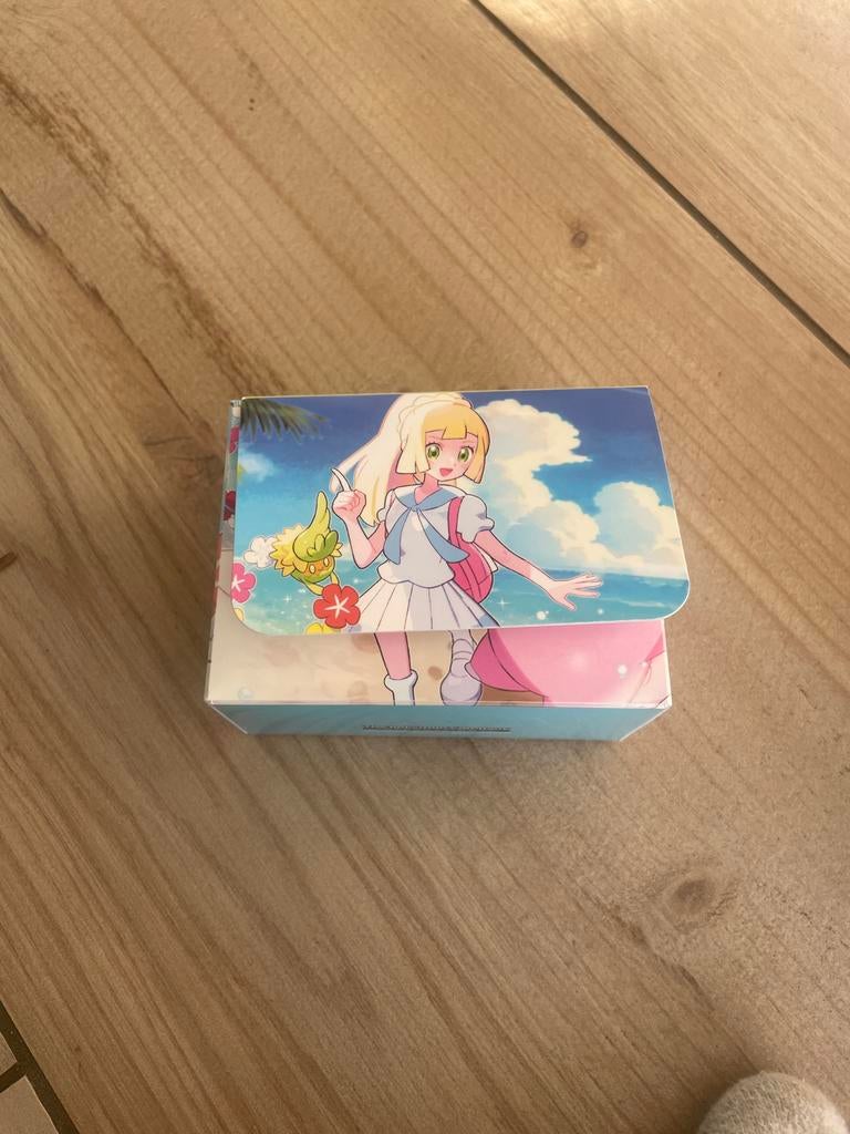 Pokémon Kaarten Collectie met Deck Box, Ophalen of Verzenden, Gebruikt, Meerdere kaarten