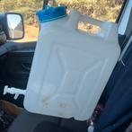 Witte jerrycan met kraantje watertank camping, Ophalen of Verzenden, Gebruikt