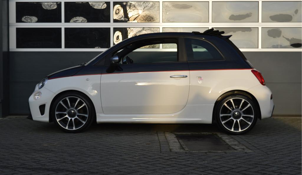 Abarth FIAT 595C 1.4 T-Jet Abarth Turismo 165PK Cabrio | Nav, Auto's, Abarth, Voorwielaandrijving, 12 maanden, Gebruikt, 4 cilinders