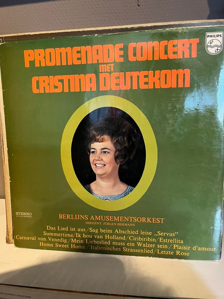 Christina Deutekom. Promenade concert, Ophalen of Verzenden, Zo goed als nieuw, Overige formaten