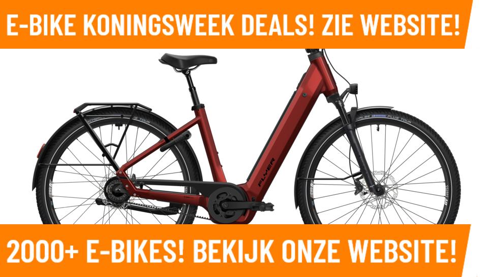 Flyer Gotour7.43 BOSCH CX middenmotor 800WATT 2200,- korting, Overige merken, Nieuw, Ophalen of Verzenden, 50 km per accu of meer