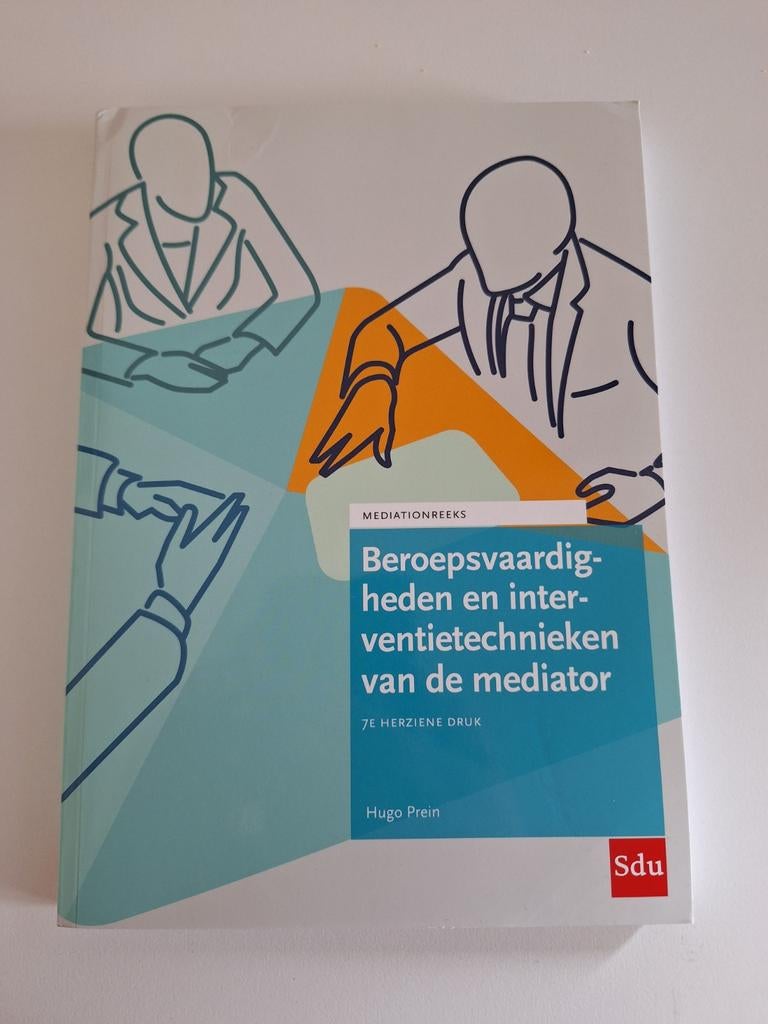 Beroepsvaardigheden en interventietechnieken van de mediator, Sociale wetenschap, Ophalen of Verzenden, Zo goed als nieuw, H.C.M. Prein