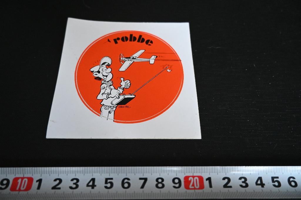 sticker ROBBE  modelvliegen, Verzamelen, Stickers, Zo goed als nieuw, Ophalen