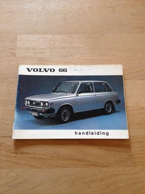 Handleiding/Instructieboekje     Volvo  66       1978     NL, Ophalen of Verzenden