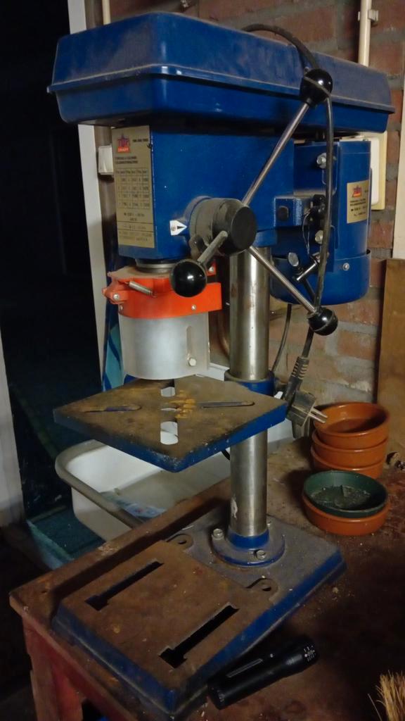 TUP CRAFT Kolomboormachine TBD-500/2005, Doe-het-zelf en Verbouw, Gereedschap | Boormachines, Ophalen of Verzenden