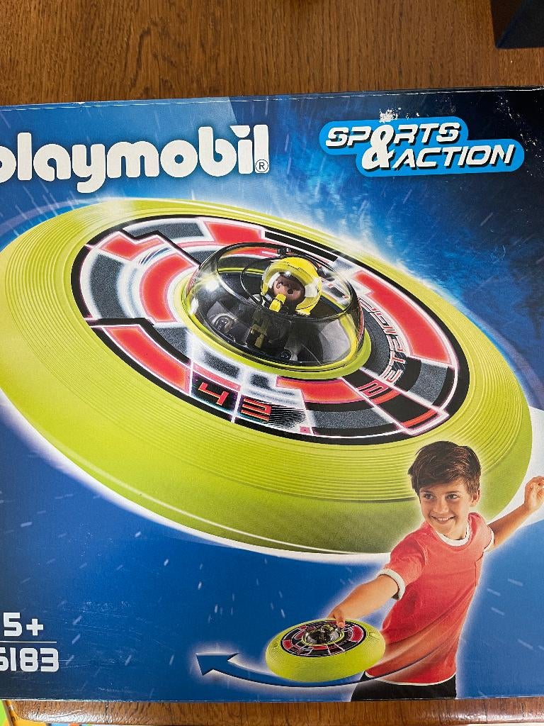 "Playmobil Vliegende schotel met astronaut-6183" als Nieuw, Ophalen of Verzenden, Zo goed als nieuw