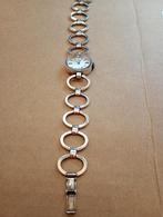 Zilveren indus dames horloge 925, Sieraden, Tassen en Uiterlijk, Armbanden, Ophalen of Verzenden, Zo goed als nieuw, Zilver, Zilver