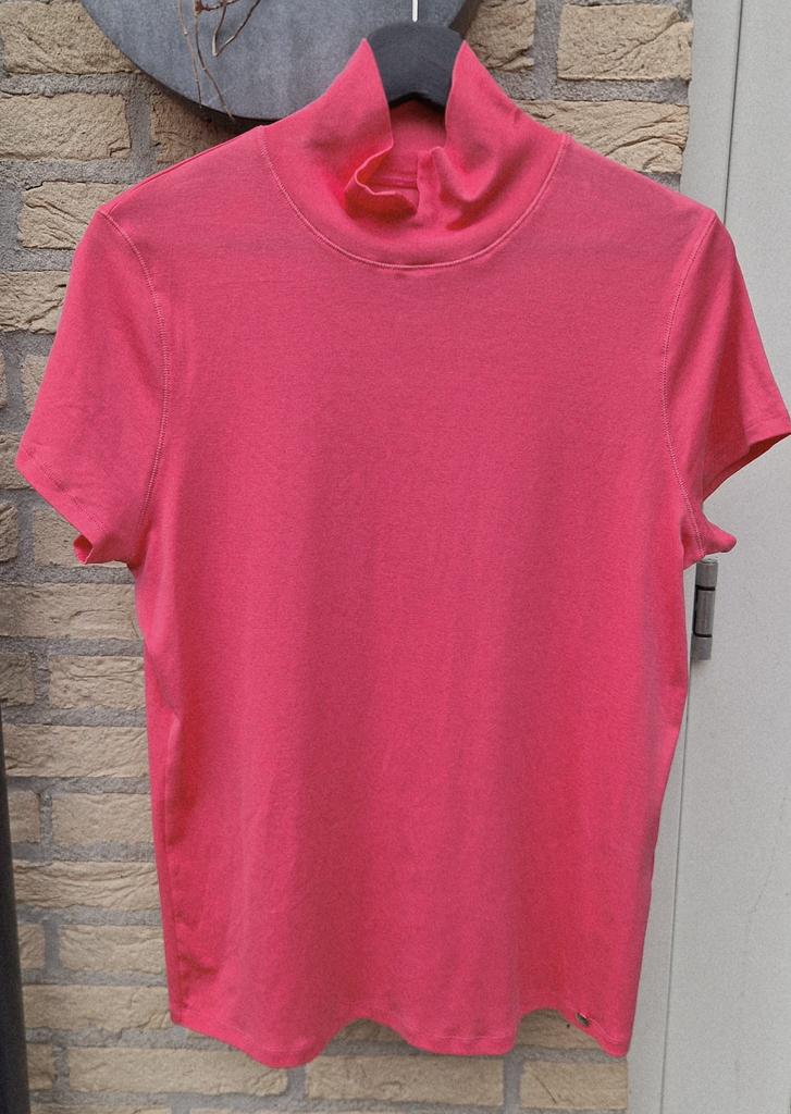 Marc Cain roze shirt met korte mouwen mt 6 nieuw, Maat 38/40 (M), Nieuw, Ophalen of Verzenden, Korte mouw