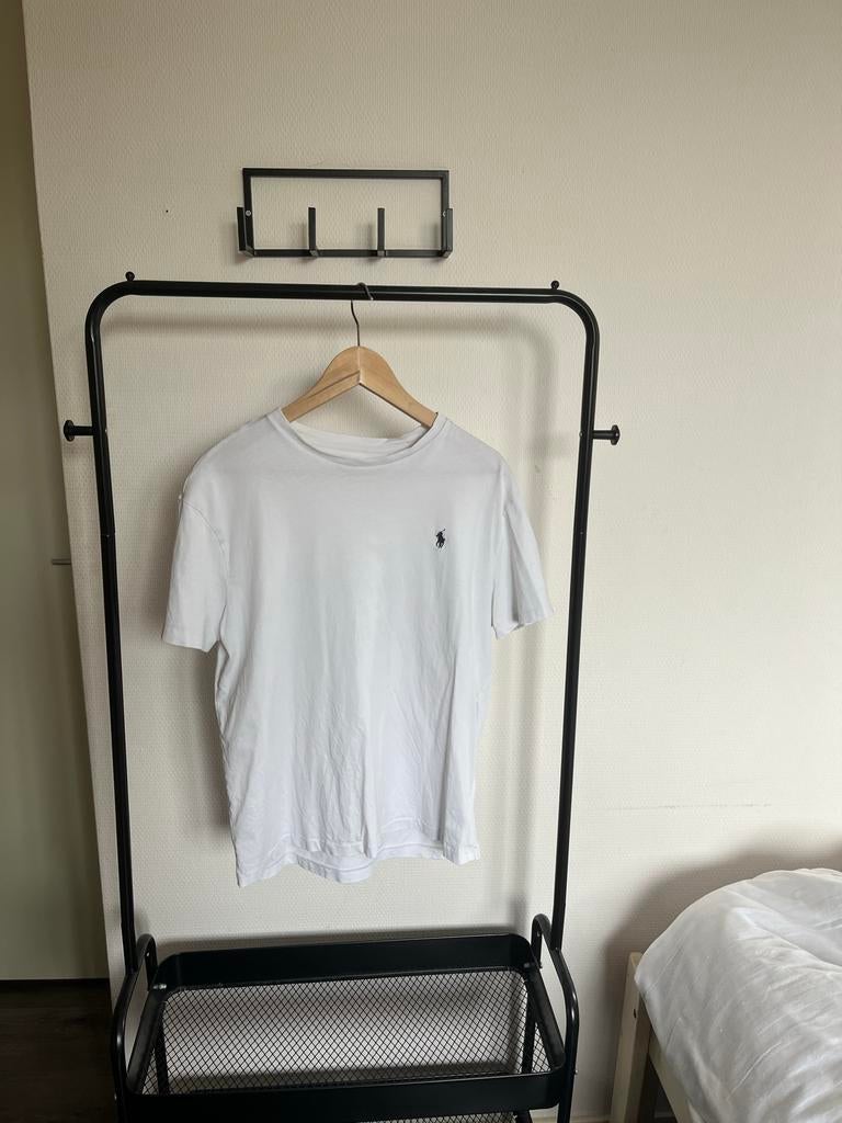 Ralph Lauren t-shirt M, Kleding | Heren, T-shirts, Ophalen of Verzenden, Gedragen, Maat 48/50 (M), Wit