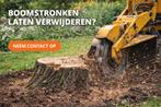 Stronken frezen / stobbenfrezen / boomstronk verwijderen, Tuinonderhoud of Snoeiwerk