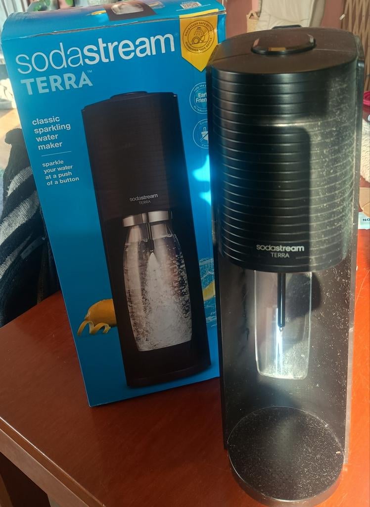 Sodastream Terra bruiswatermachine, Ophalen of Verzenden, Zo goed als nieuw