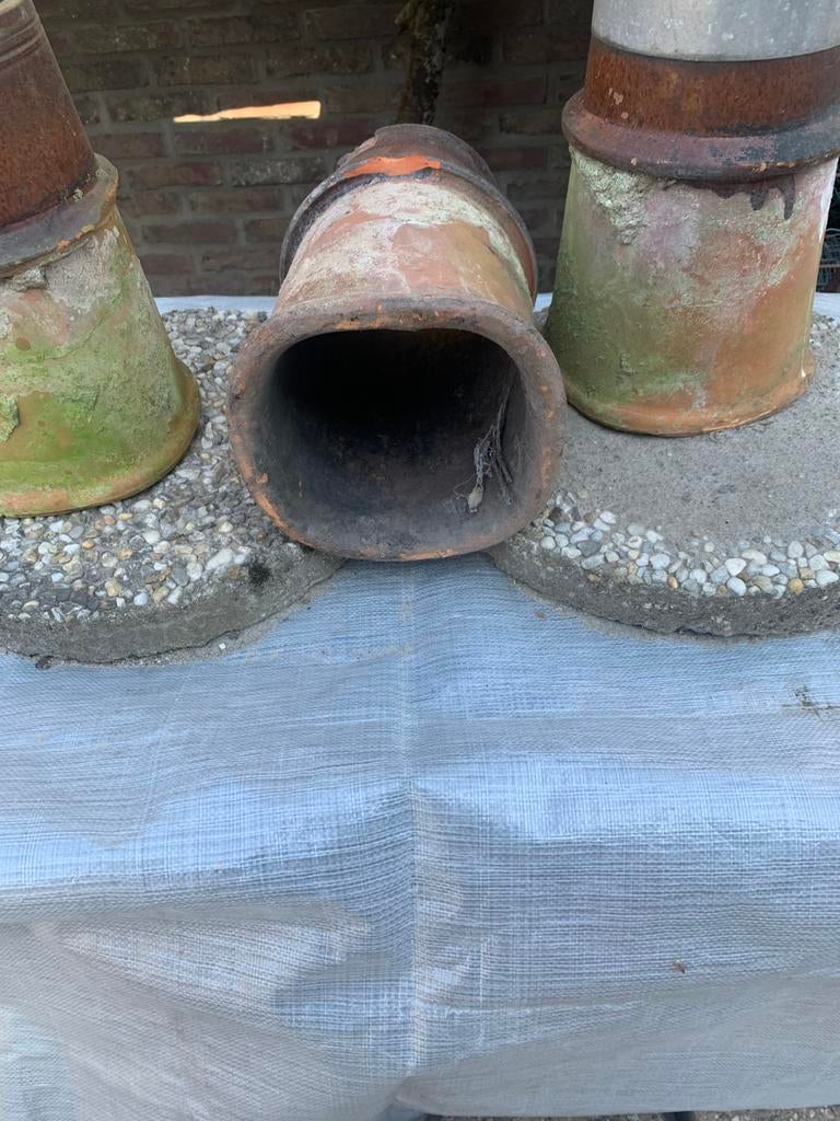 Schoorsteen kappen, Doe-het-zelf en Verbouw, Ophalen, Gebruikt