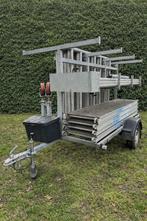 Euroscaffold rolsteiger met transportaanhanger – compleet, Ophalen, Zo goed als nieuw, Rolsteiger of Kamersteiger, 5 meter of hoger