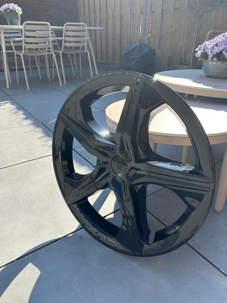 Wieldoppen Tesla Model Y juniper, Auto diversen, Wieldoppen, Ophalen, Zo goed als nieuw