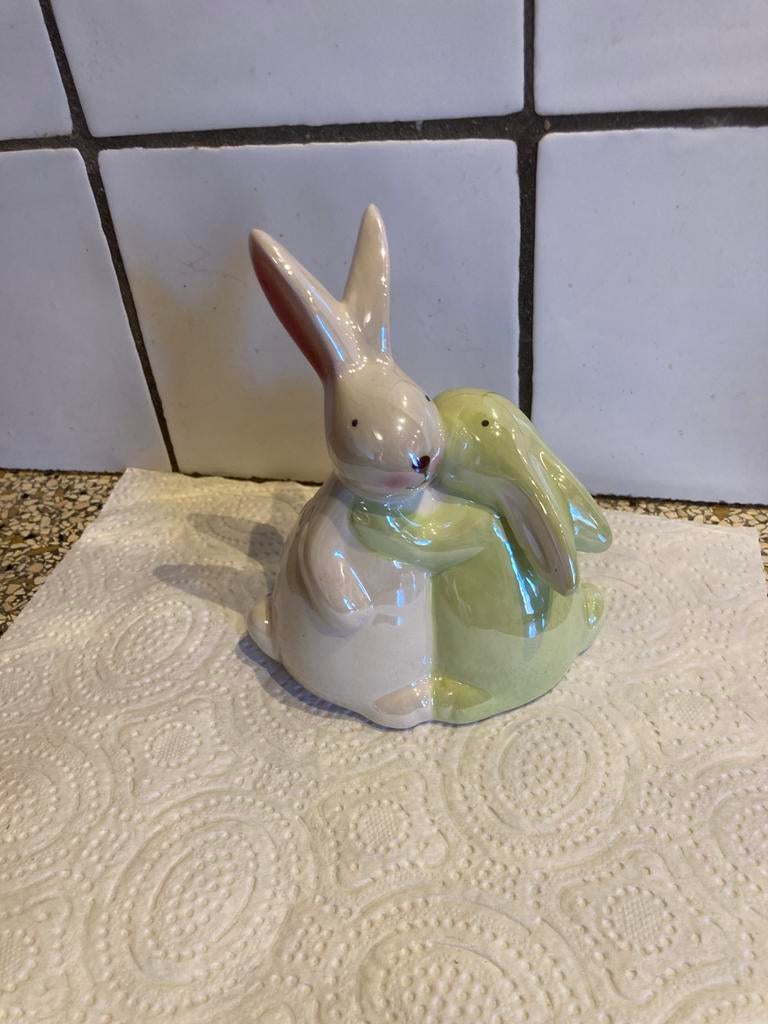 Mooi beeld hazen, Ophalen of Verzenden, Zo goed als nieuw