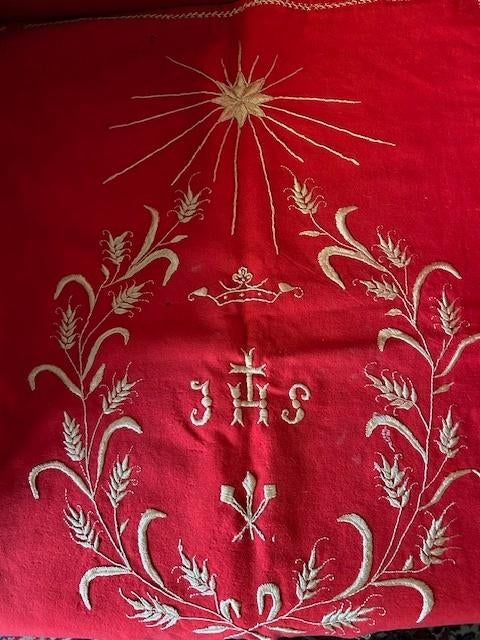 Vaandel (klein), Antiek en Kunst, Antiek | Religie, Verzenden