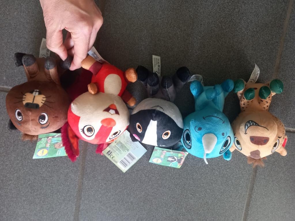 Kleine knuffeltjes, Ophalen of Verzenden, Meer dan 50 stukjes, Nieuw