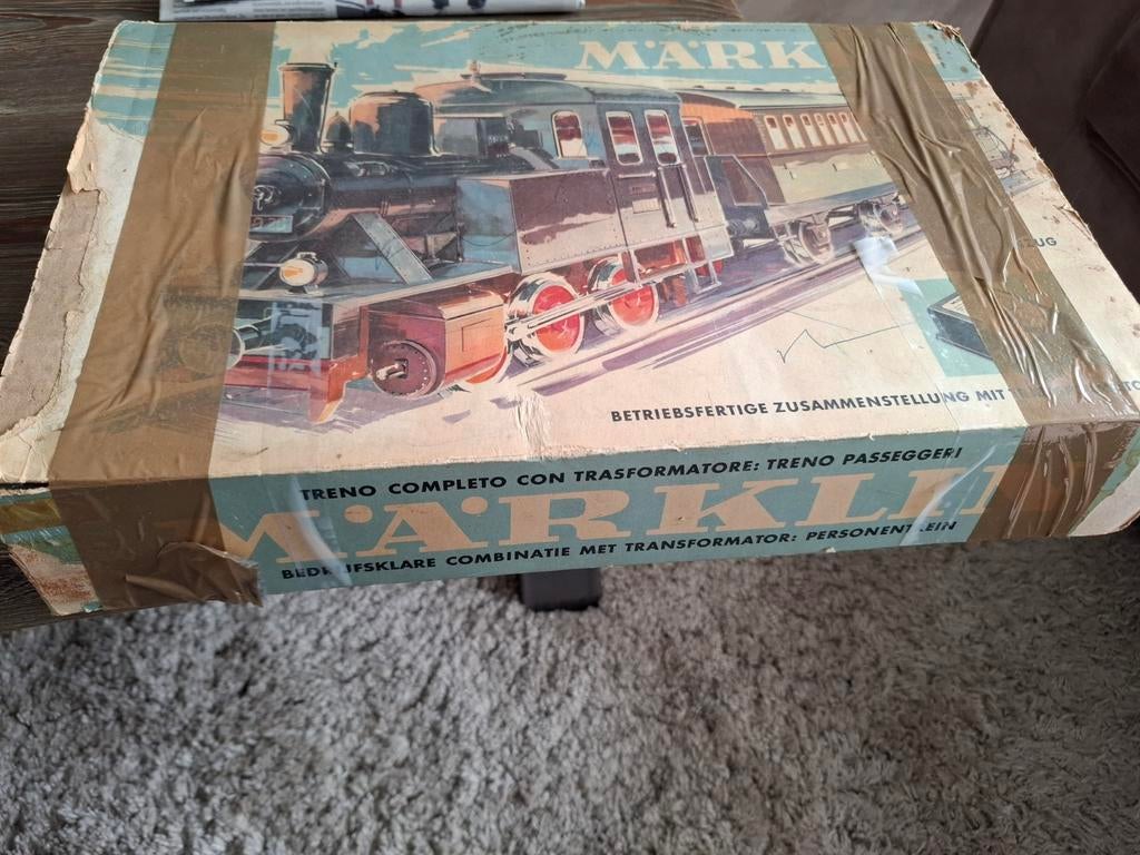 Marklin locomotief en paar toebehoren, Hobby en Vrije tijd, Modeltreinen | H0, Wisselstroom, Gebruikt, Locomotief, Ophalen of Verzenden