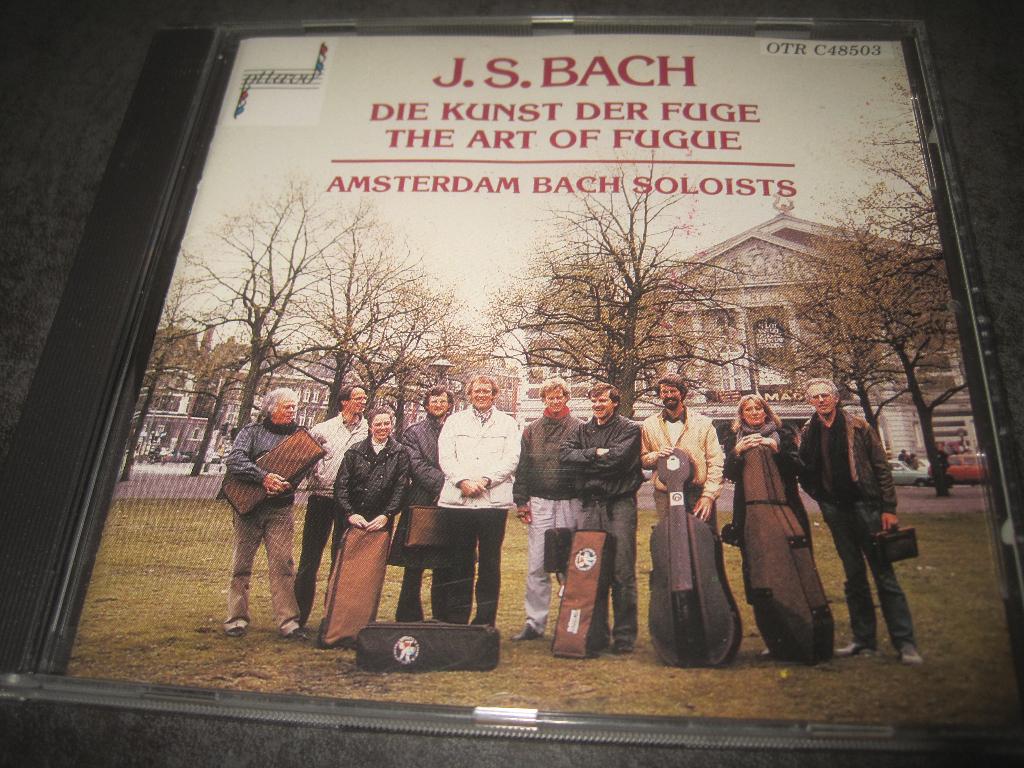 JS Bach Die Kunst der Fuge Amsterdam Bach Soloists op Ottavo, Ophalen of Verzenden, Classicisme, Zo goed als nieuw, Kamermuziek