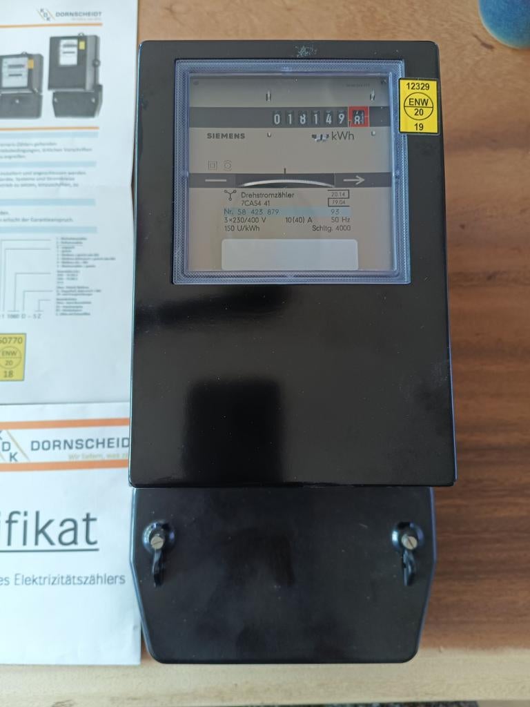 3-fase Draaistroom Meter - Tussenmeter, Ophalen of Verzenden