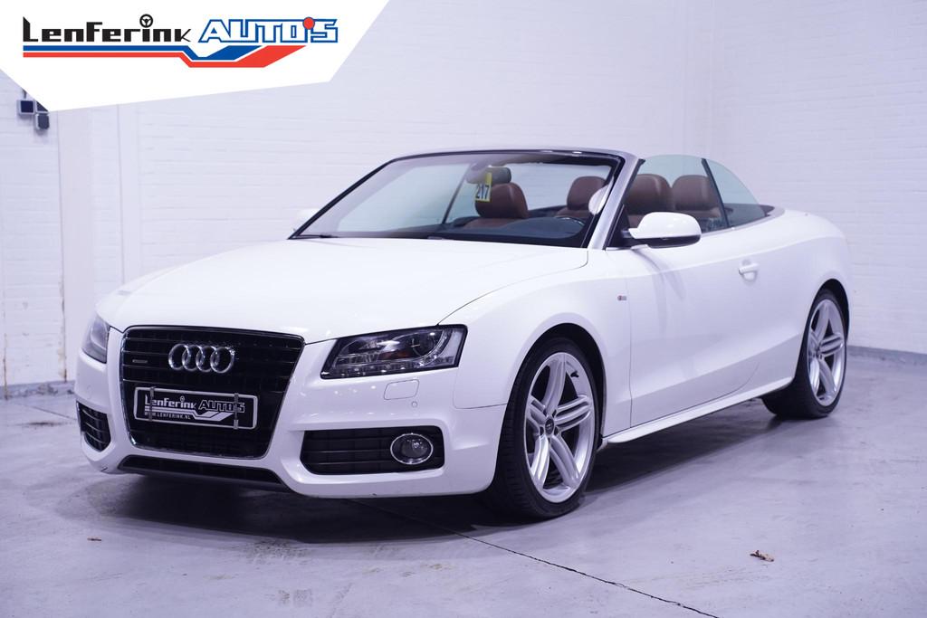 Audi A5 Cabriolet 3.0 TDI V6 240 pk Quattro Aut. S-Line Cogn, Auto's, Audi, Automaat, Euro 5, 15 km/l, Gebruikt