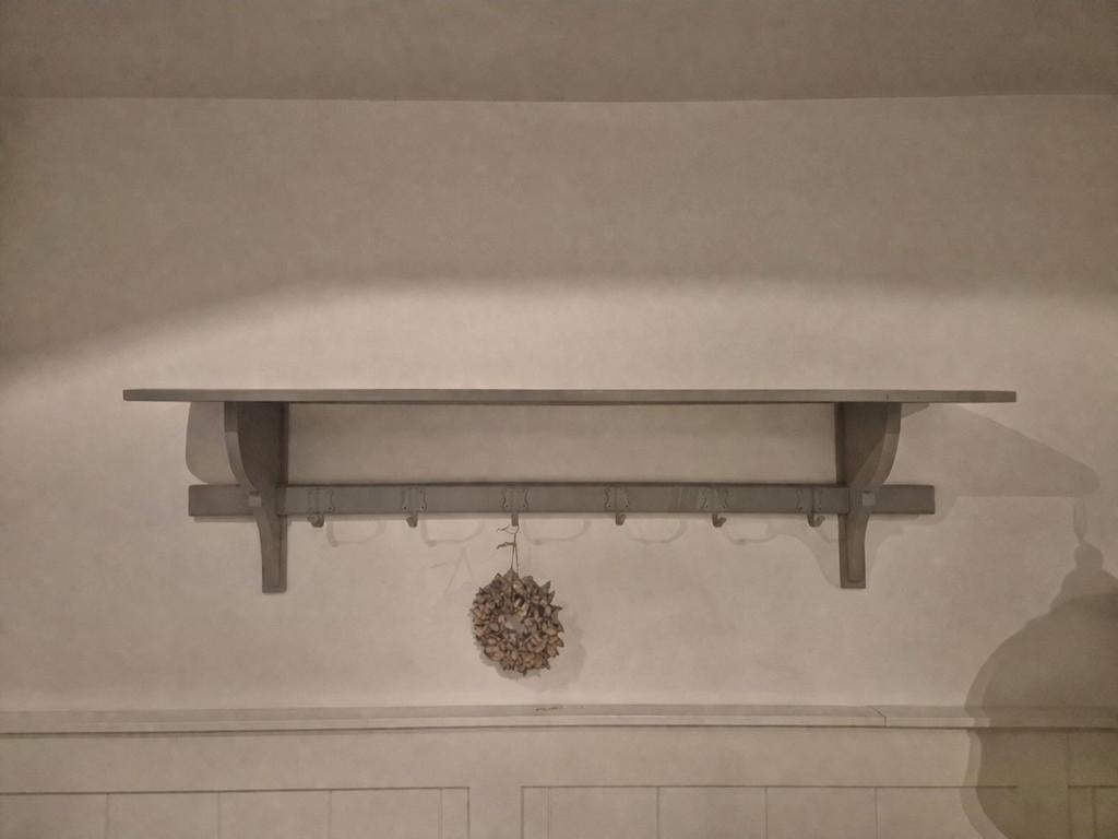 Leuk keukenrek met plank en haken 150x50, Ophalen