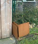 Cortenstaal borderrand binnenhoek 40 cm - Zo goed als nieuw, Ophalen, Overige materialen, 25 tot 50 cm, Zo goed als nieuw