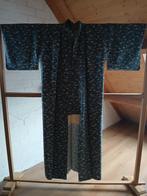 Traditionele Japanse Kimono green momiji ume, Ophalen of Verzenden