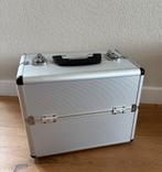 Beautycase | Make-up koffer 💄, Sieraden, Tassen en Uiterlijk, Beautycases, Gebruikt, Ophalen of Verzenden, Grijs, Met slot