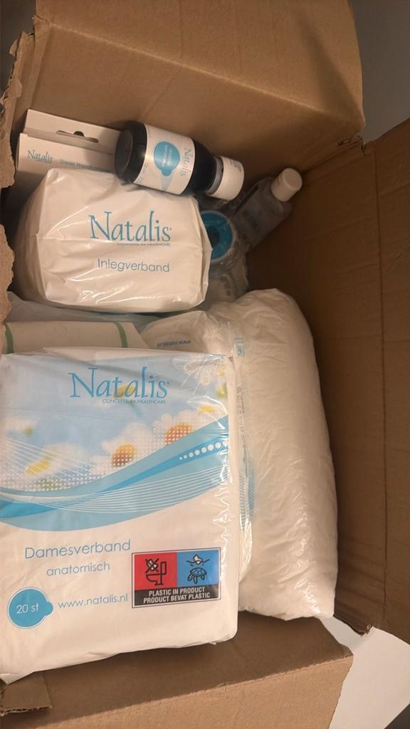 Kraampakket - Essentiële benodigdheden voor na de bevalling, Kinderen en Baby's, Kraamcadeaus en Geboorteborden, Nieuw, Kraamcadeau