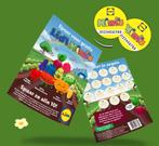 Gezocht Lidl mini zegels, Ophalen, Winkel, Super of Benzinepomp, Zegels, Bonnen of Punten