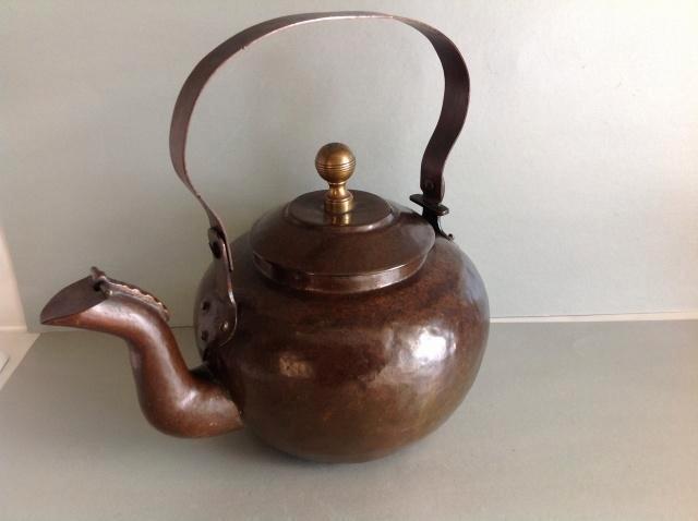 Hollandsche Appelketel Mooi gebruineerd, Antiek en Kunst, Antiek | Koper en Brons, Koper, Ophalen of Verzenden