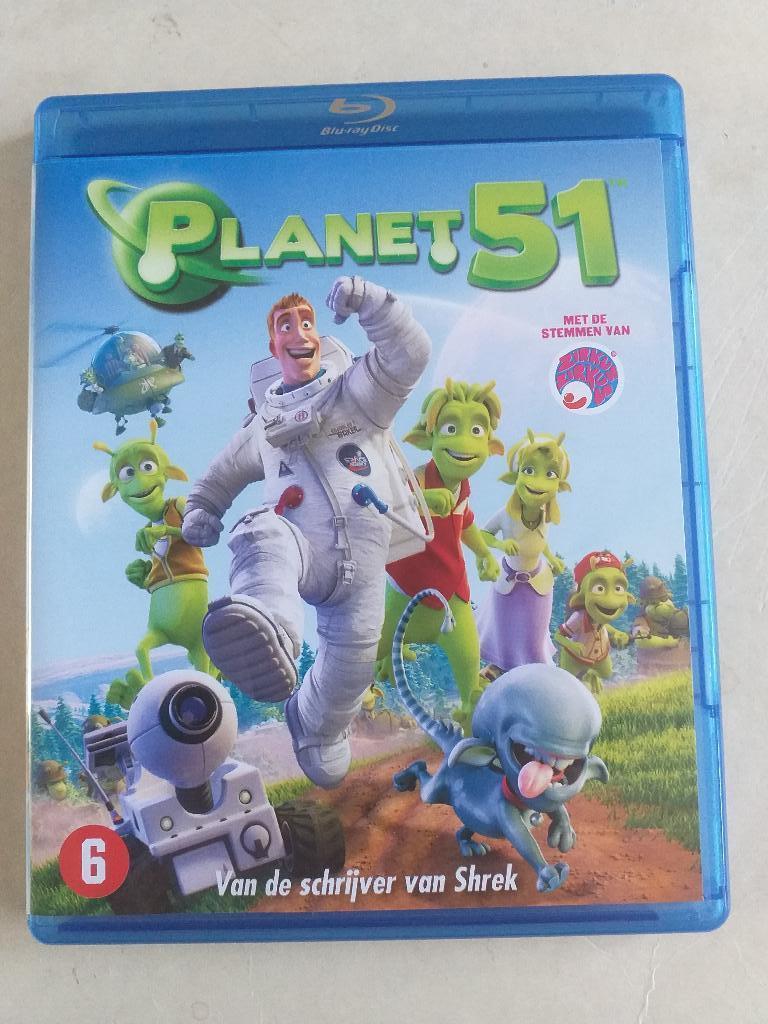 Planet 51 Bluray, Ophalen of Verzenden, Zo goed als nieuw, Tekenfilms en Animatie